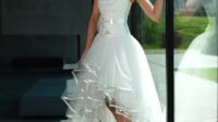 Wedding Dresses Short In Front Longer In Back Ideas