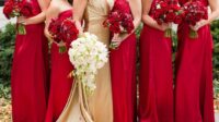 Red White And Gold Wedding Dresses References