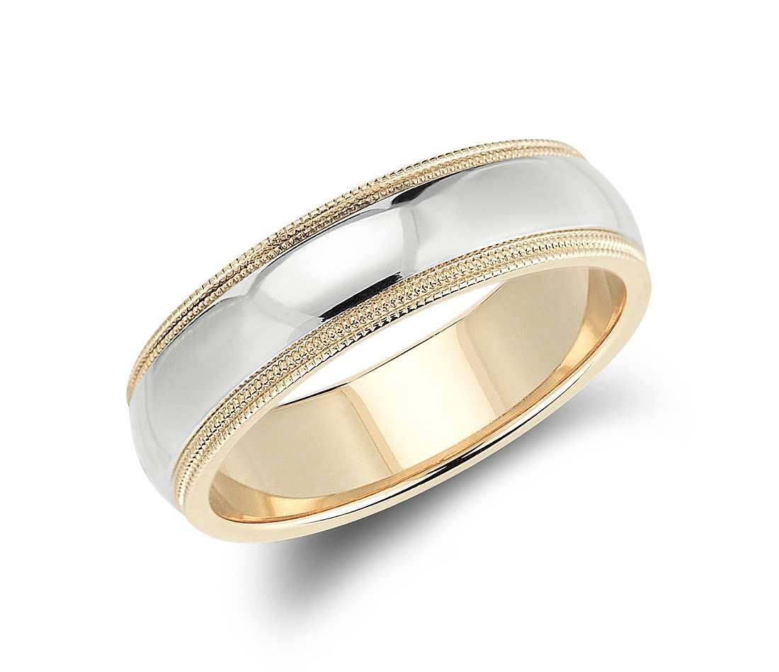 Yellow Gold Wedding Rings For Him Ideas