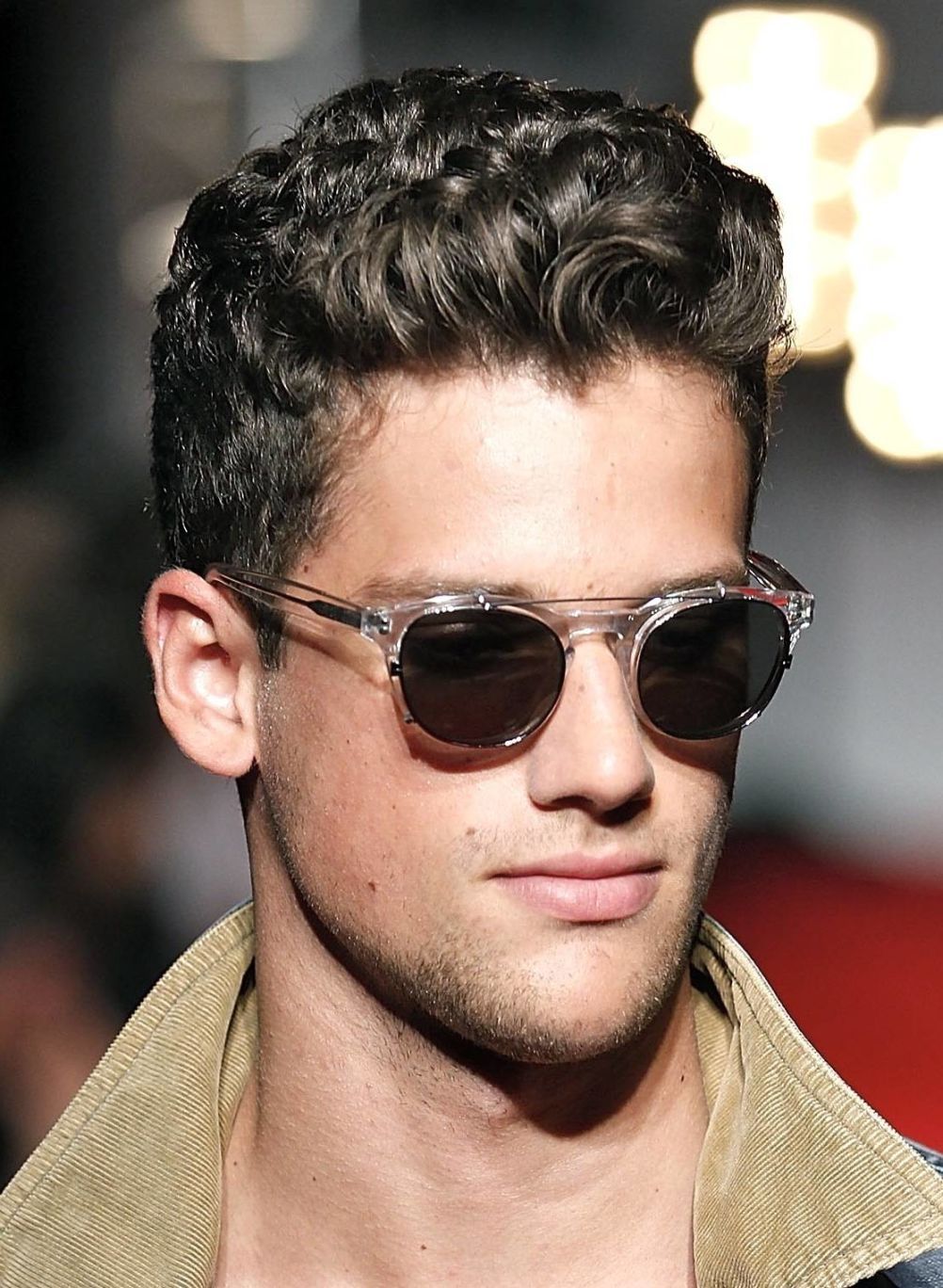 Hairstyles For Men With Curly Hair References