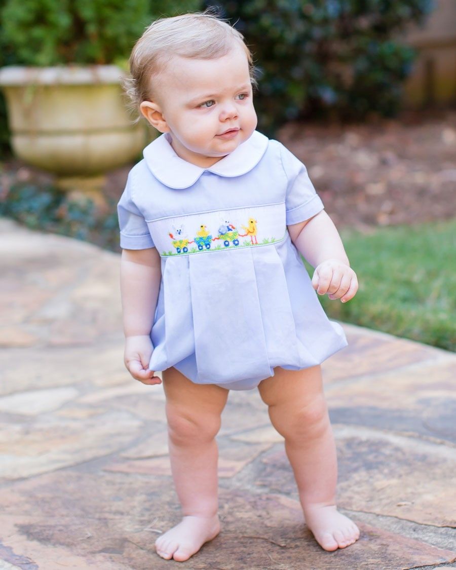 Smocked Baby Boy Outfits