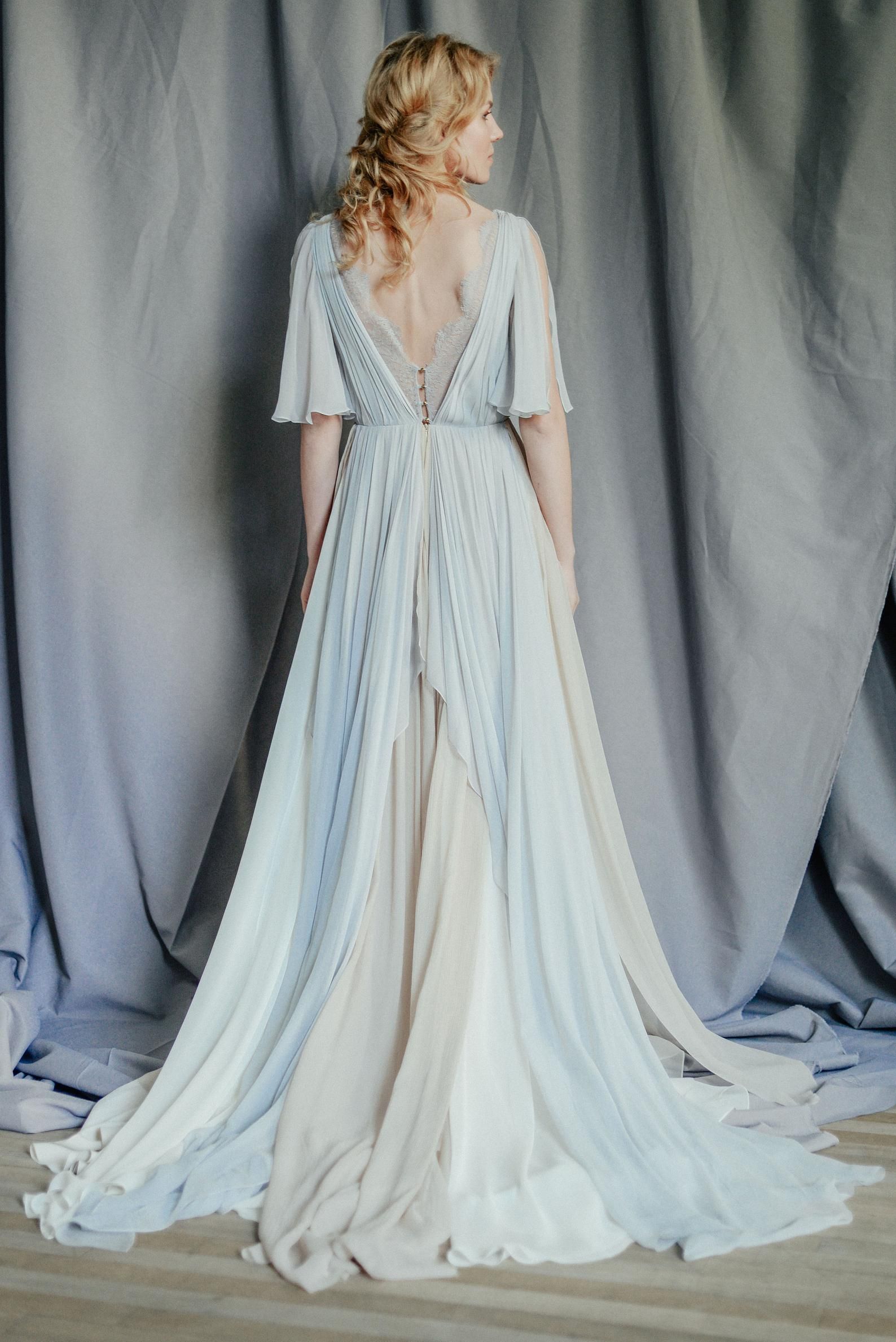 Gray Wedding Dress Etsy 2021