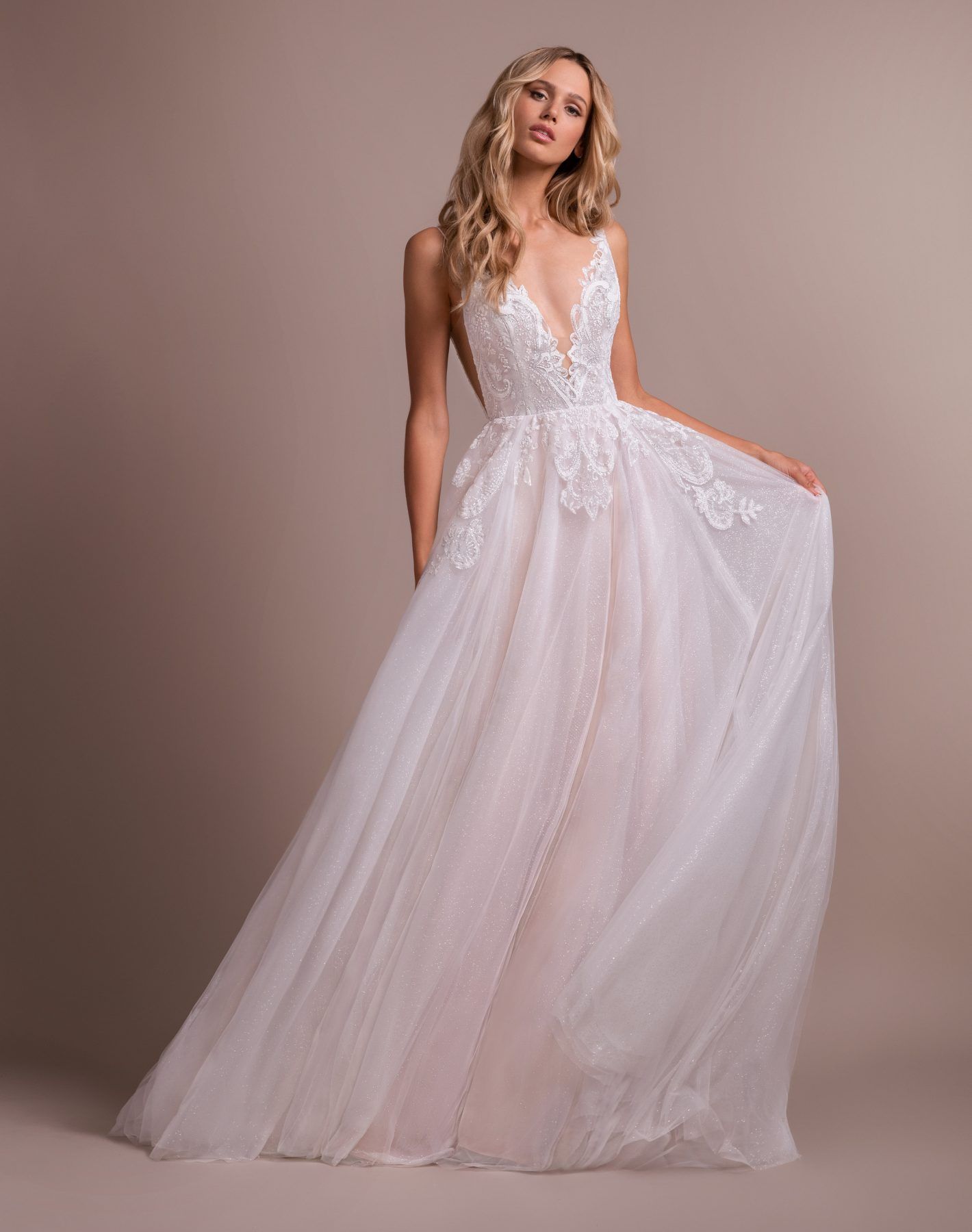 Deep V Wedding Guest Dress Ideas