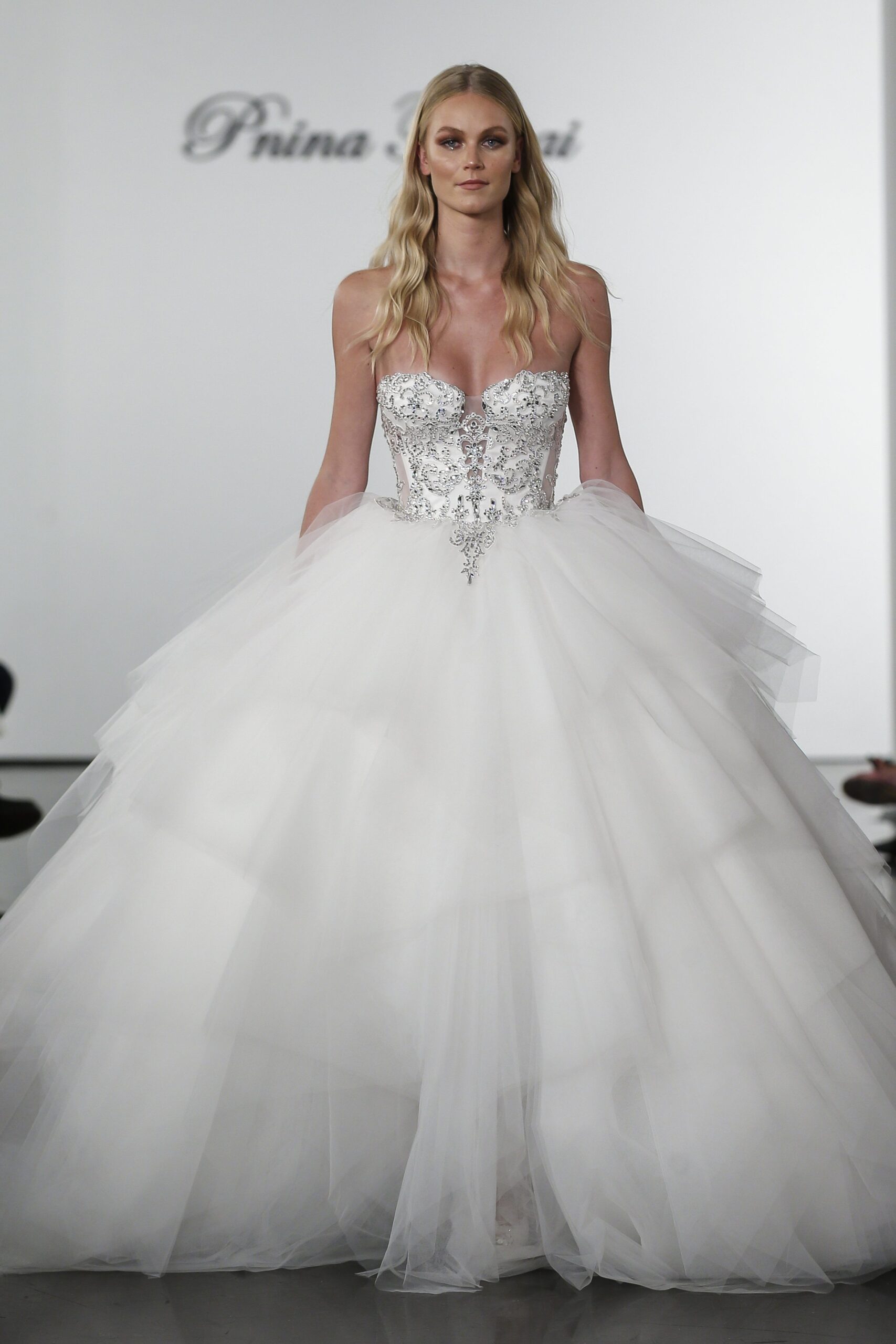Layered Tulle Skirt Wedding Dress Ideas