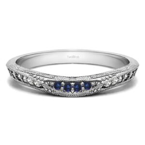 Filigree Wedding Band Set Ideas