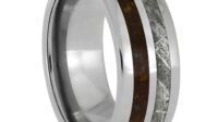 Dinosaur Bone Wedding Band Mens References