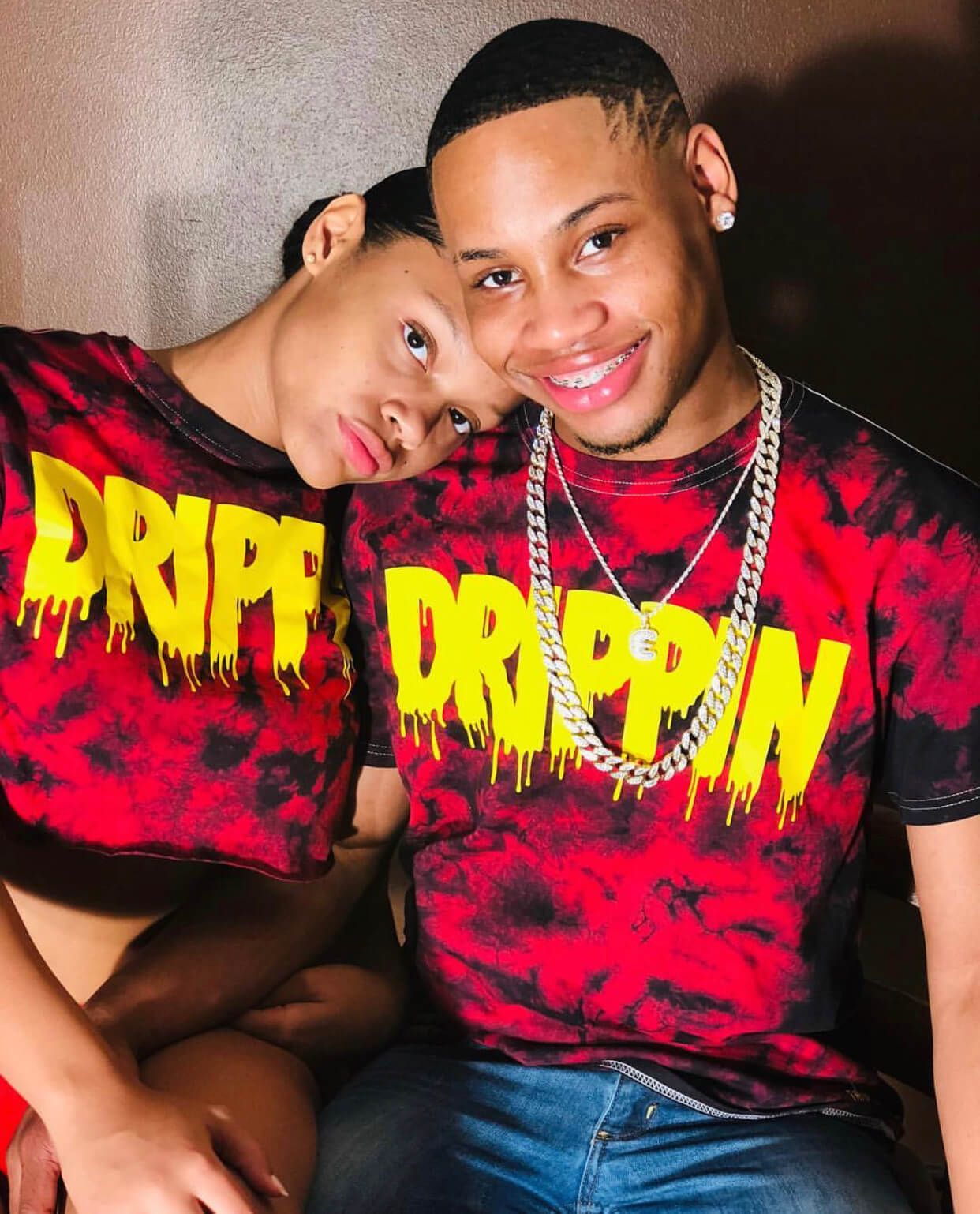 Yellow And White Outfits For Couples