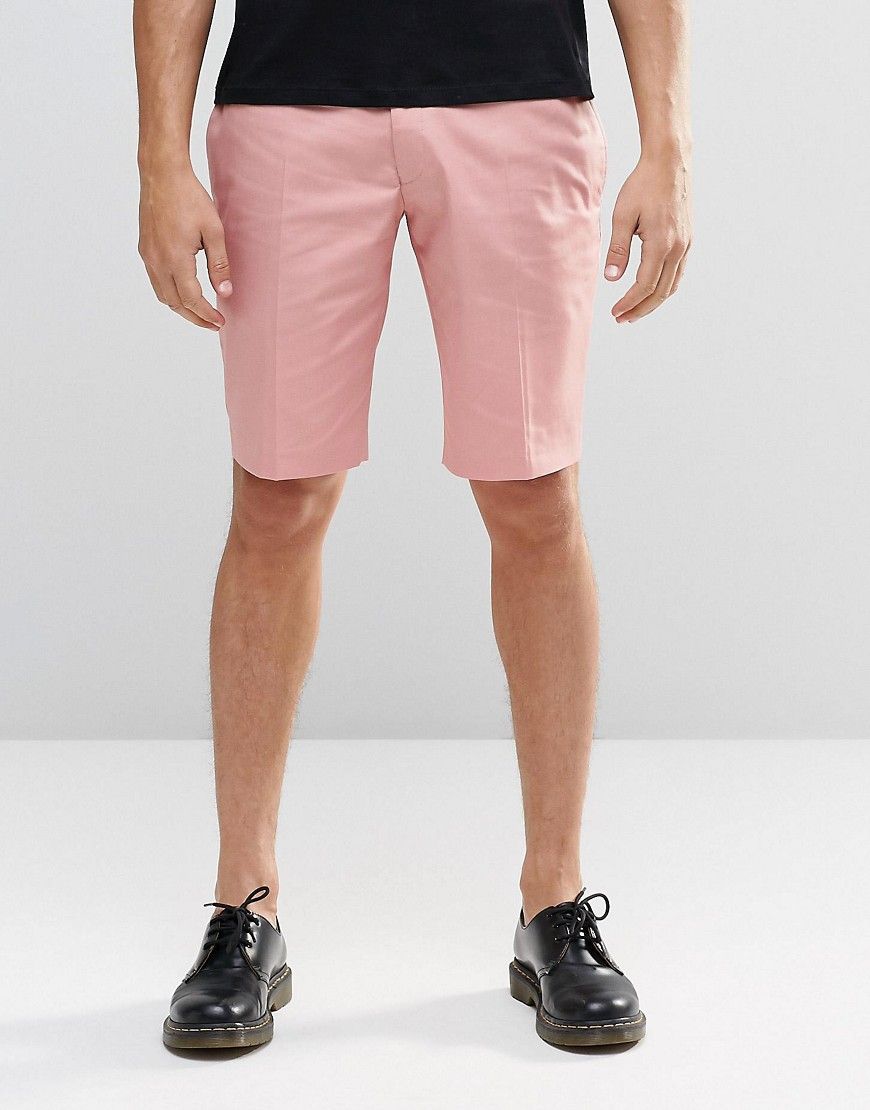 Pink Shorts Outfit Guys