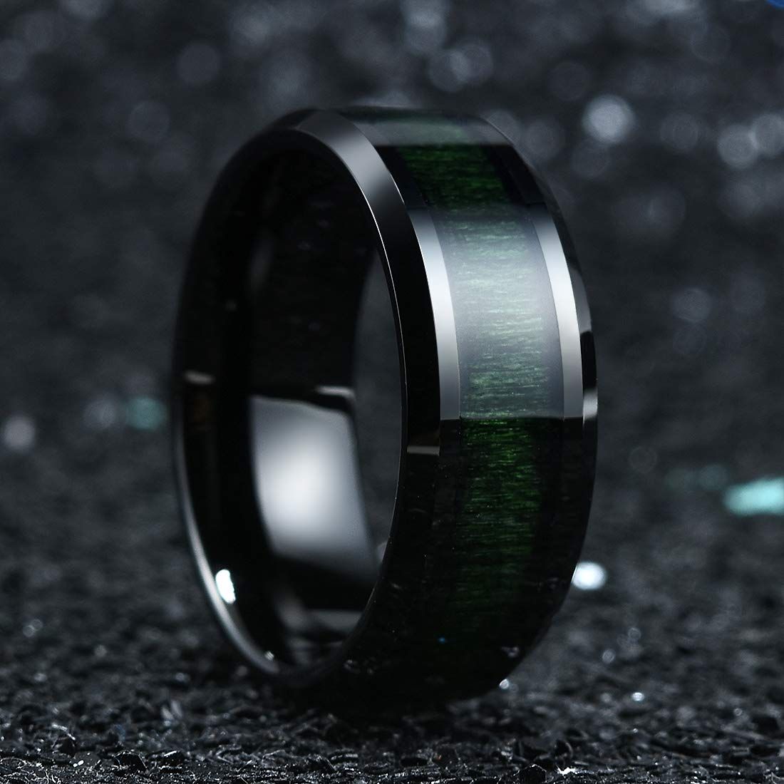 Mens Wood Wedding Bands Amazon References