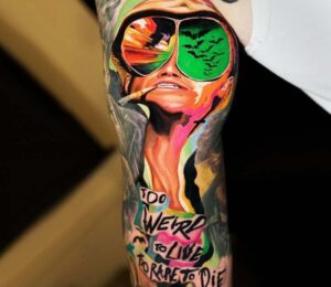 Johnny Vegas Tattoo Artist References