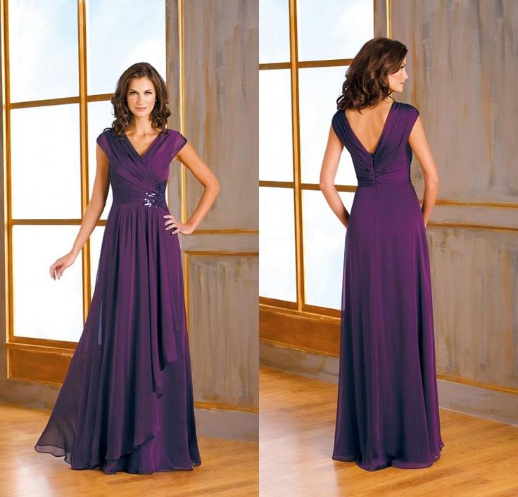 Dark Purple Mother Of The Bride Dresses References