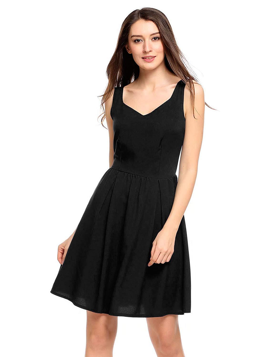 Womens Casual Fit And Flare Dress References