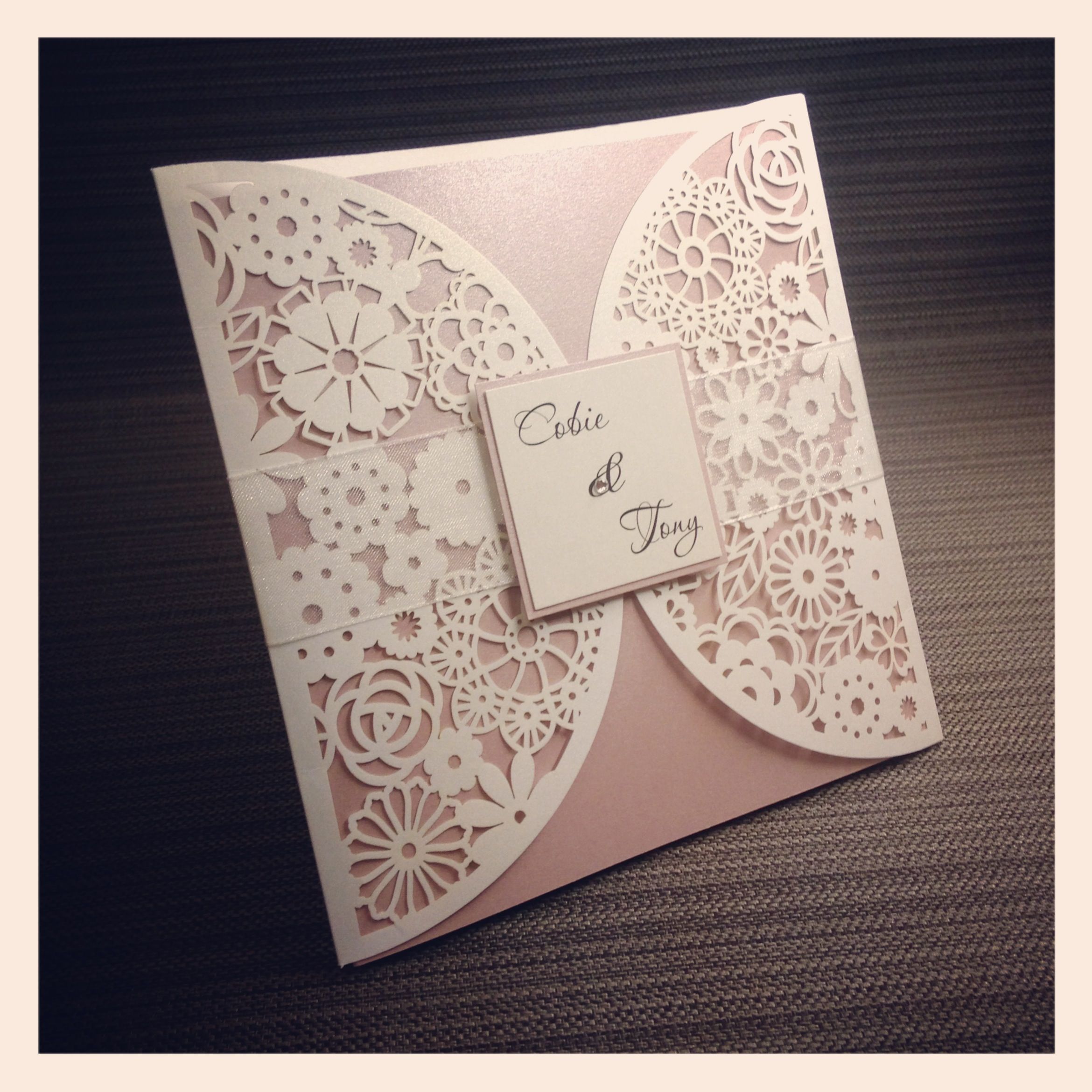 Laser Cut Wedding Invitations Templates References