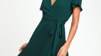 Casual Wrap Dress Midi References