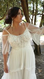 Plus Size Boho Wedding Dress Uk 2021