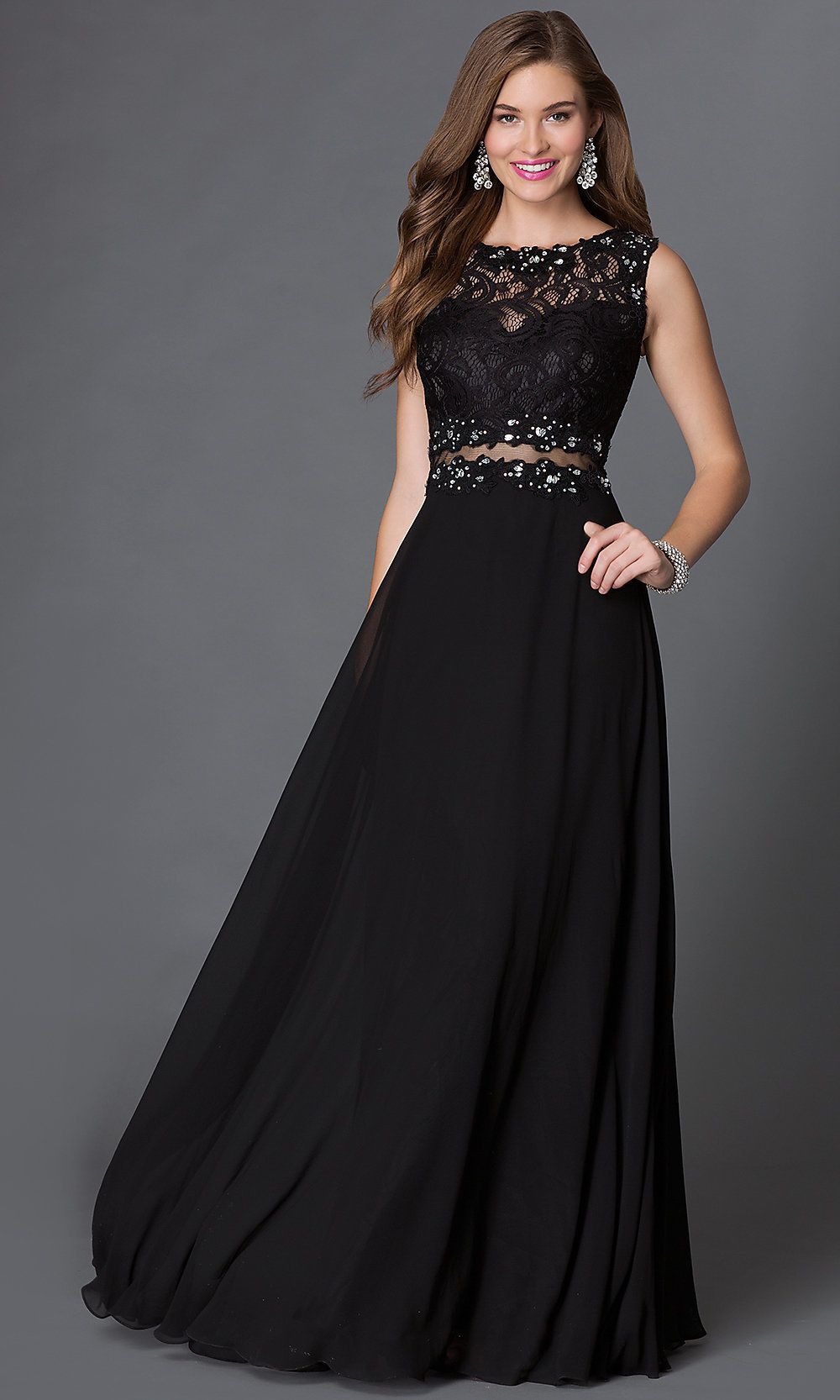 Black Two Piece Dress Casual References