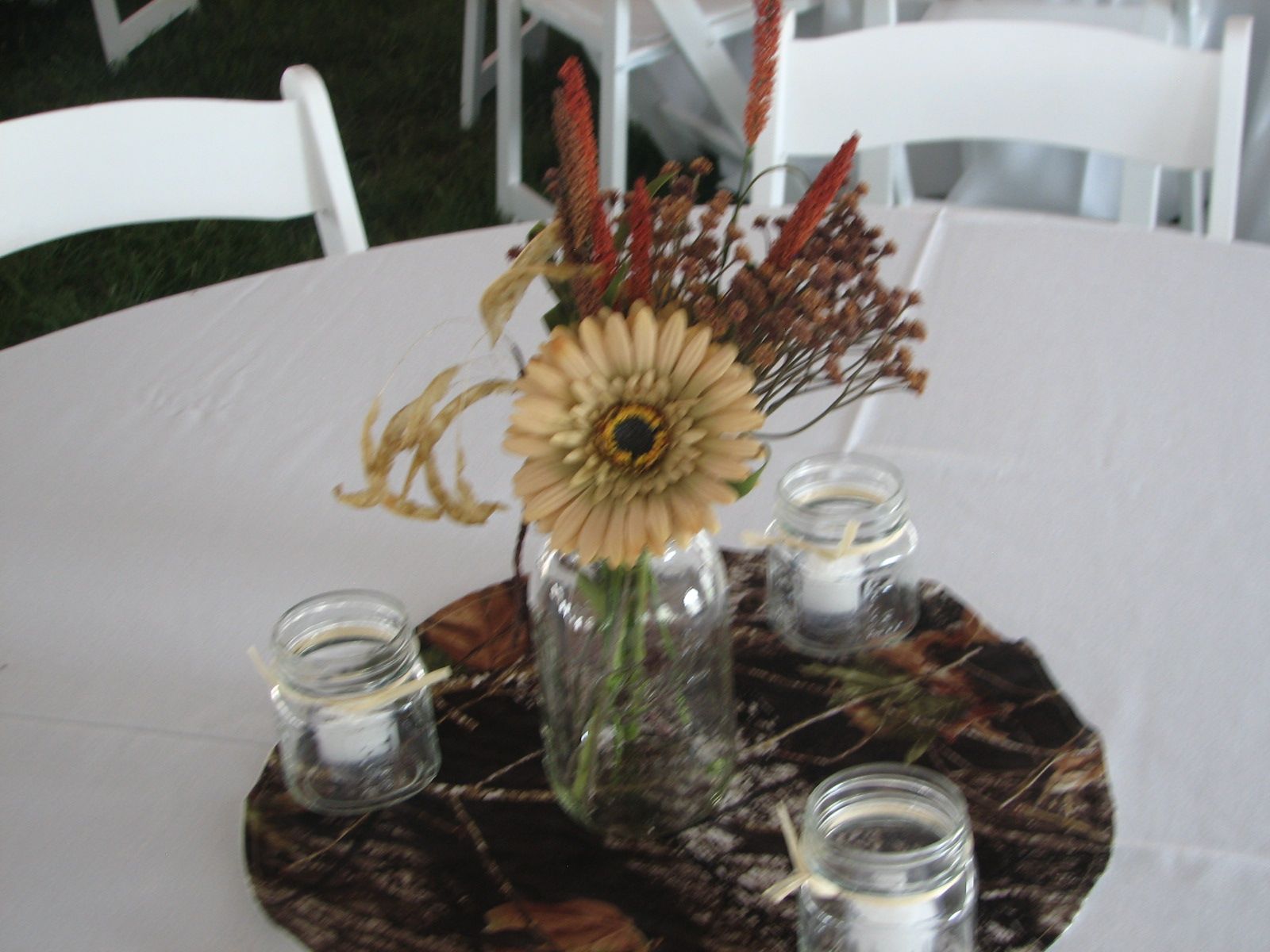 Camo Wedding Reception Ideas References